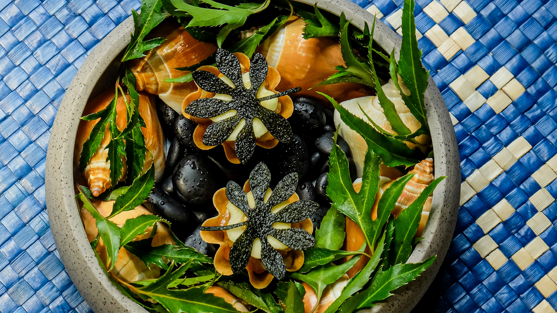 ทาร์ตยำมะม่วงหอยชักตีน